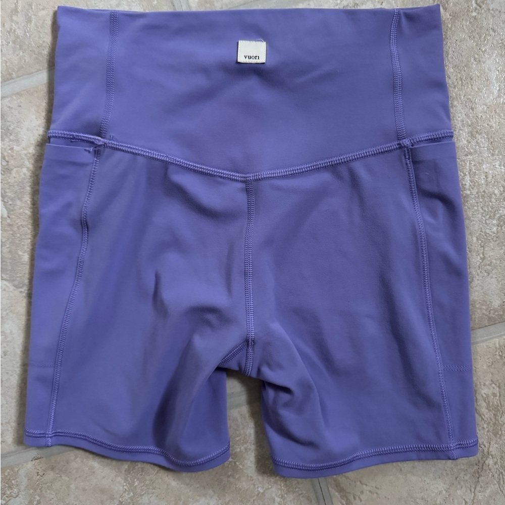 Vuori Women's Purple Shorts